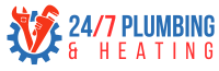 24/7 Plumbing and Heating Logo